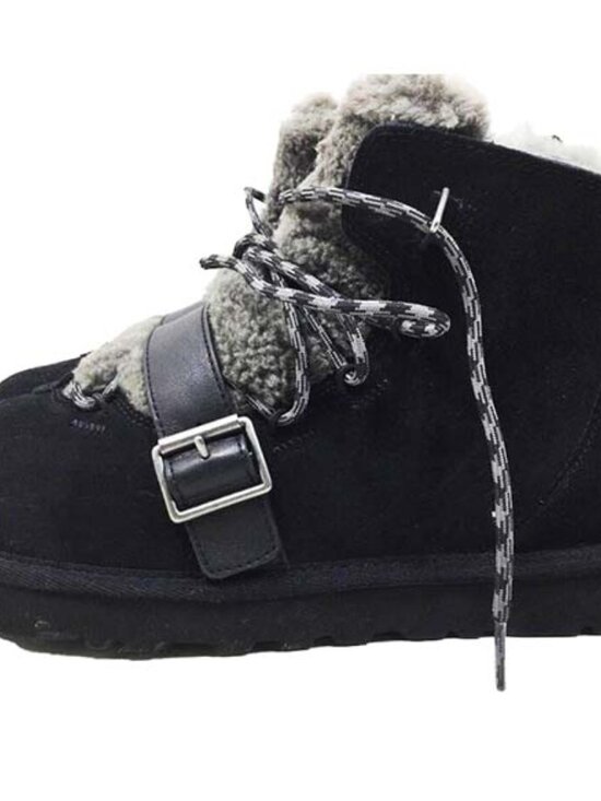 Ugg Dune Mini Shearling Boots Black Size 9 New in Box Men main image 4
